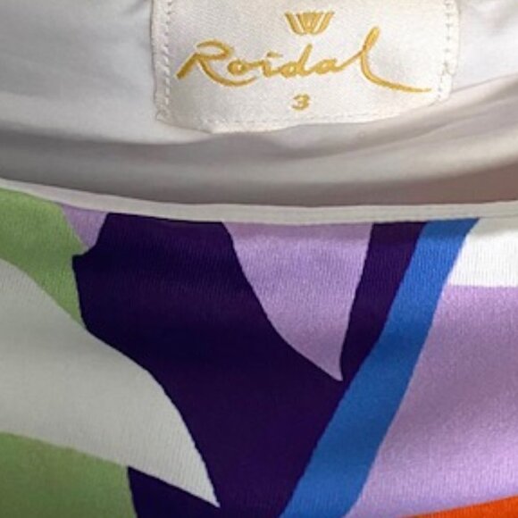 Roidal Multicolored Sleeveless Sun Dress 3 - Picture 2 of 6